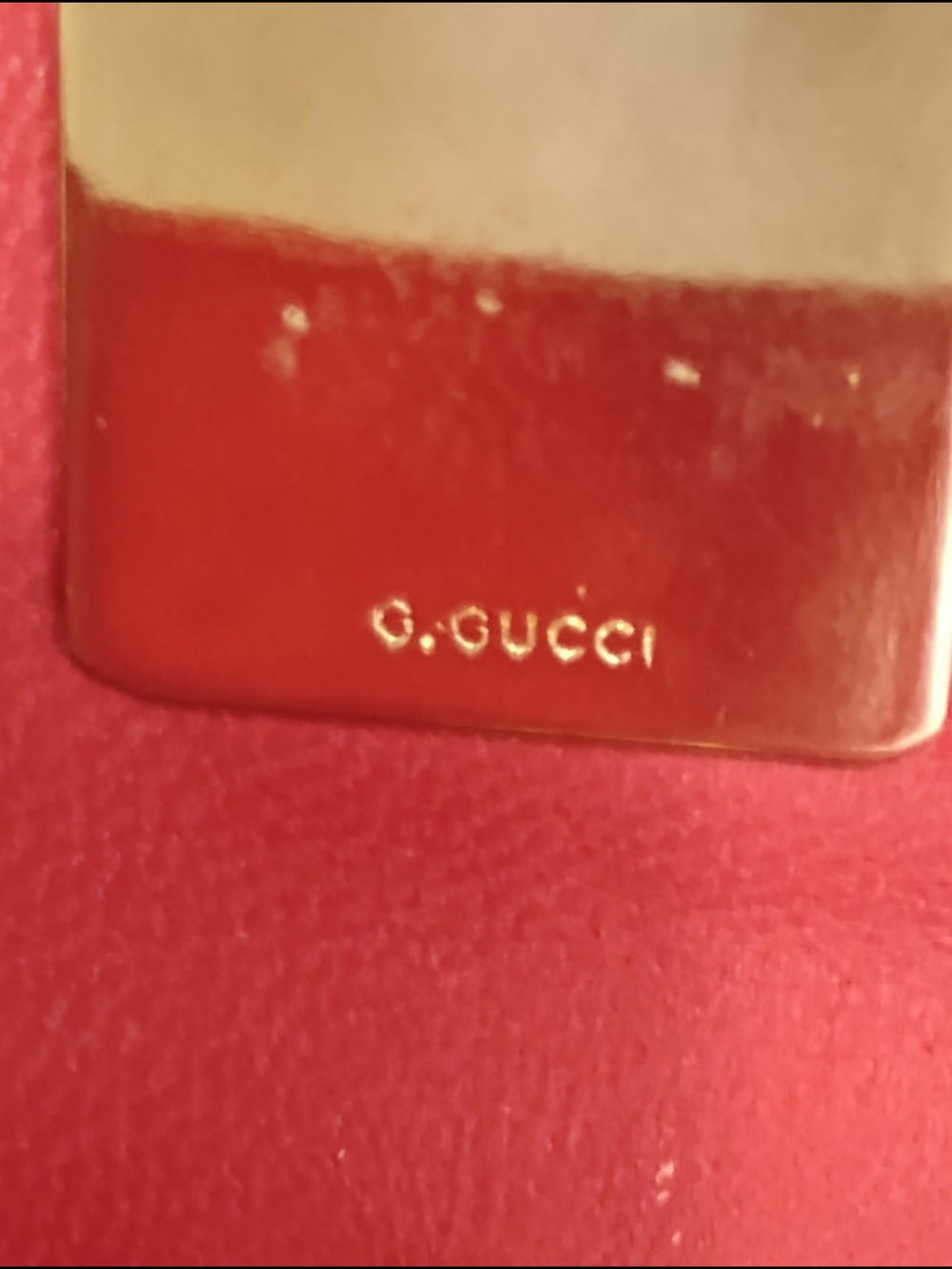 Vintage Gucci Leather " Hand of Gucci"  Clasp Wallet  Circa 1970s - Picture 7 of 15